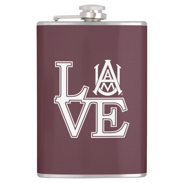 Alabama A&M University Flask (Front)