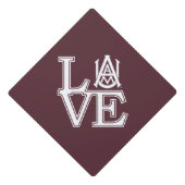 Alabama A&M University Graduation Cap Topper | Zazzle