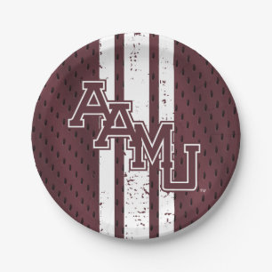 Alabama A&M University Jersey Paper Plates