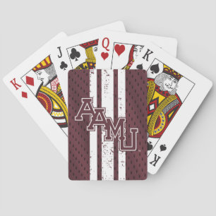 Alabama A&M University Jersey Poker Cards