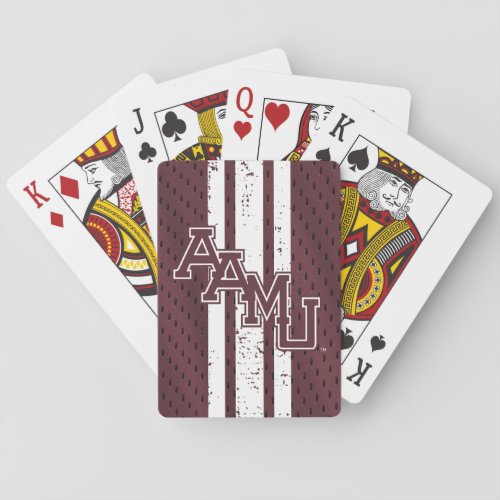 Alabama AM University Jersey Poker Cards