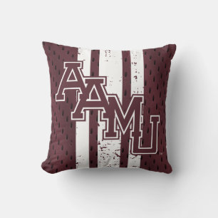 Alabama A&M University Jersey Throw Pillow