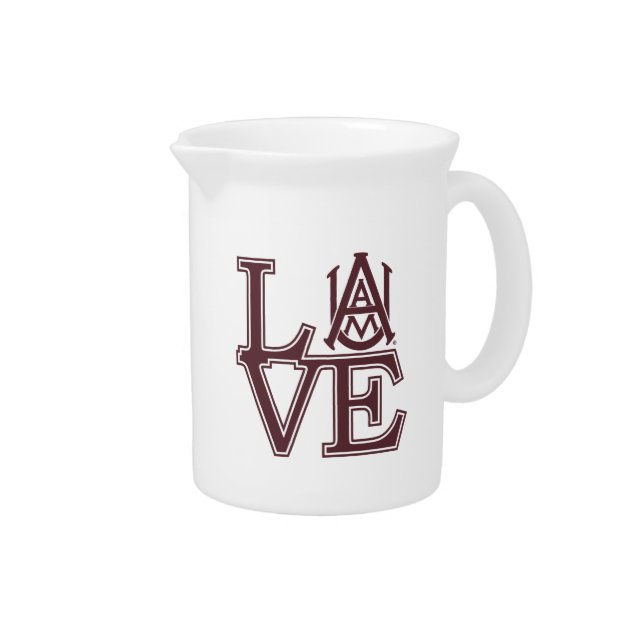Alabama A&M University Love Beverage Pitcher (Right)