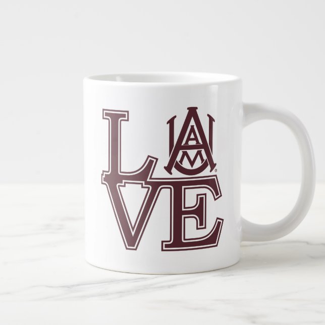 Alabama A&M University Love Giant Coffee Mug (Right)