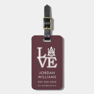 Alabama A&M University Luggage Tag