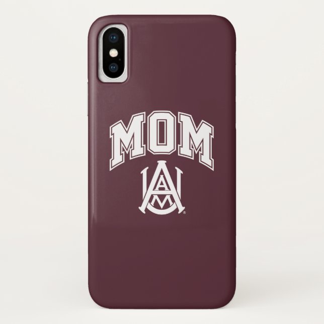 Alabama A&M University Mom Case-Mate iPhone Case (Back)