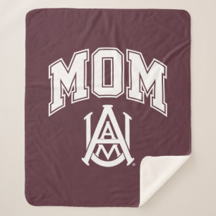 Alabama A&M University Mom Sherpa Blanket
