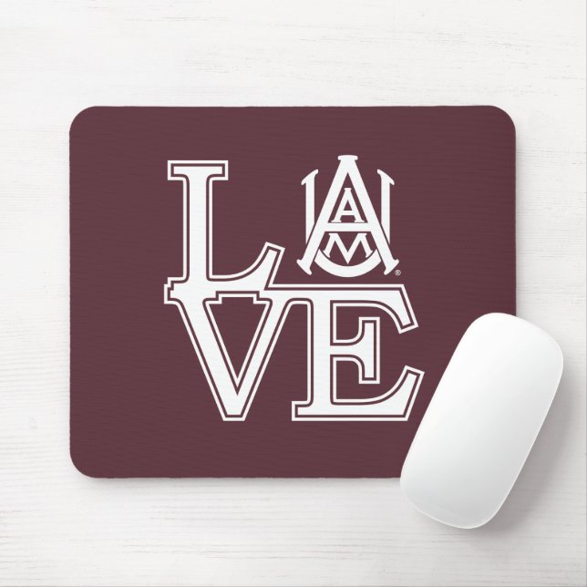 Alabama A&M University Mouse Pad (With Mouse)