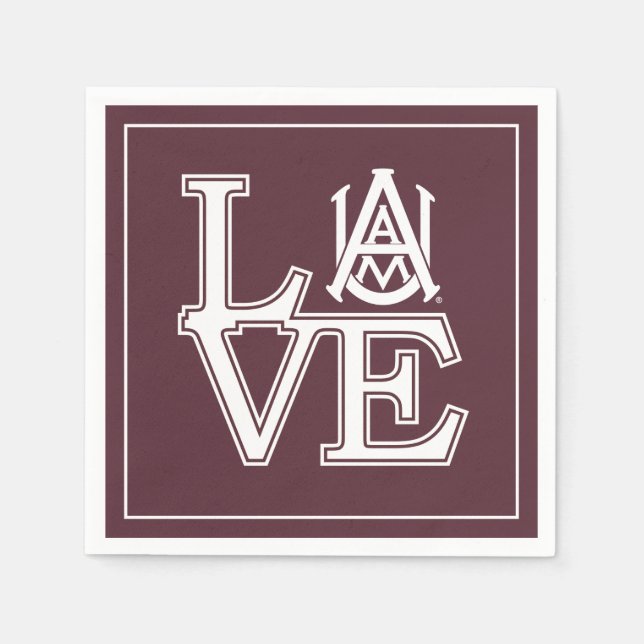Alabama A&M University Napkins (Front)