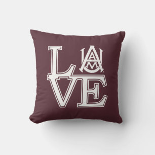 Alabama A&M University Throw Pillow