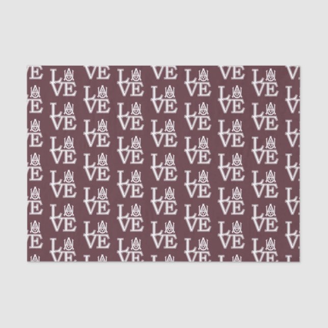 Alabama A&M University Tissue Paper (Front)
