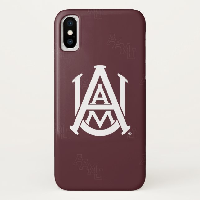 Alabama A&M University Watermark Case-Mate iPhone Case (Back)