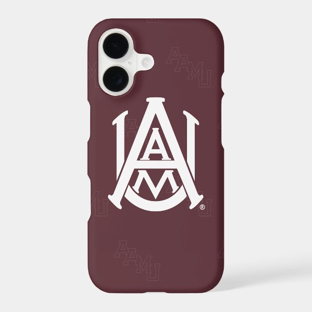 Alabama A&M University Watermark Case-Mate iPhone Case (Back)