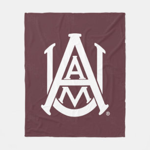 Alabama A&M University Watermark Fleece Blanket