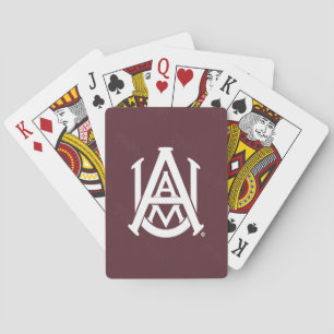 Alabama A&M University Watermark Poker Cards
