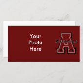 Alabama 'A' Red (Front/Back)