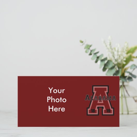 Alabama 'A' Red (Standing Front)