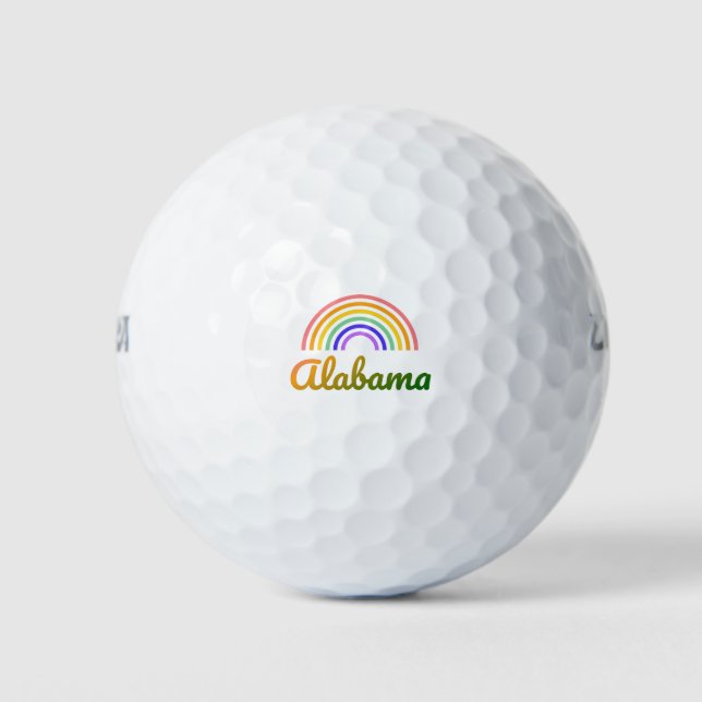 Alabama - Alabama Football - Alabama Football Golf Balls (Front)