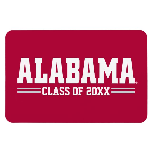 Alabama Alumni Class Year Magnet (Horizontal)