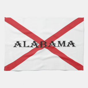 Alabama and Flag ktcnt Kitchen Towel