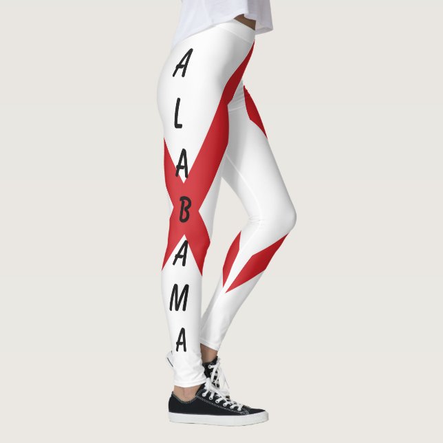 Alabama and Flag lecnt Leggings (Right)