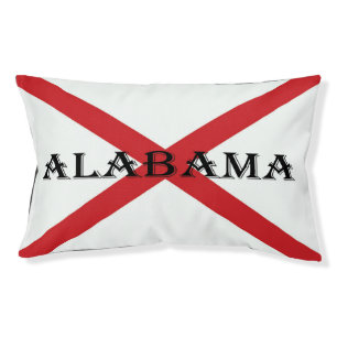 Alabama and Flag pbcnt Pet Bed