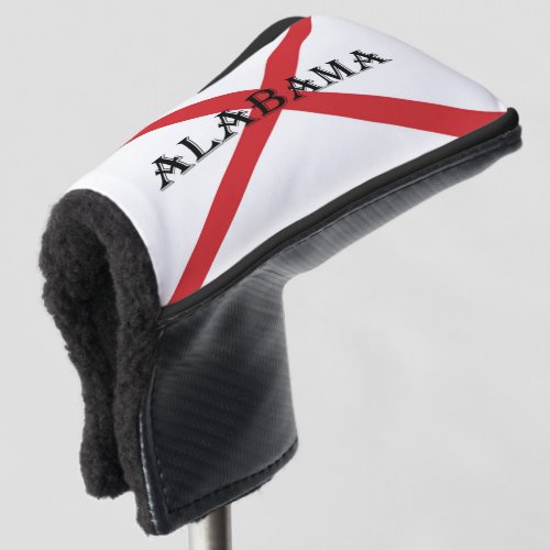 Alabama and Flag pccn Golf Head Cover