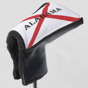 Alabama and Flag pct Golf Head Cover
