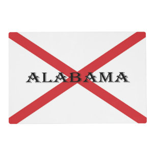Alabama and Flag pmt Placemat