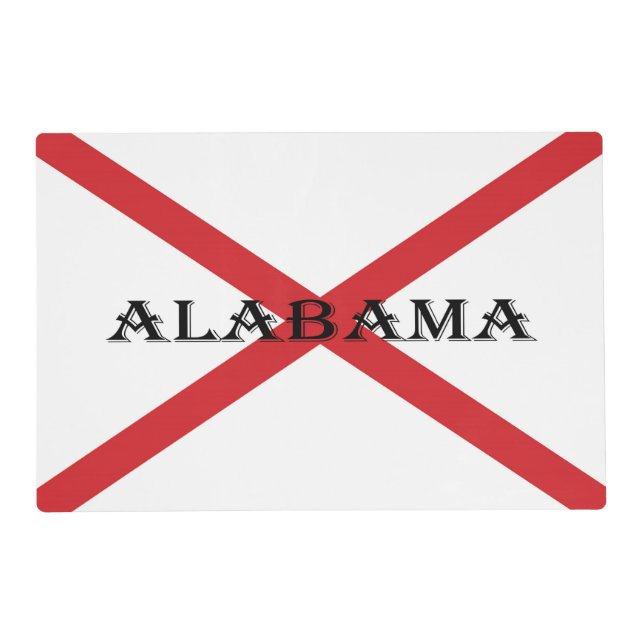 Alabama and Flag pmt Placemat (Front)