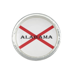 Alabama and Flag ricnt Ring