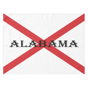 Alabama and Flag tccnt Tablecloth