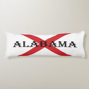 Alabama and Flag tpcnt Body Pillow