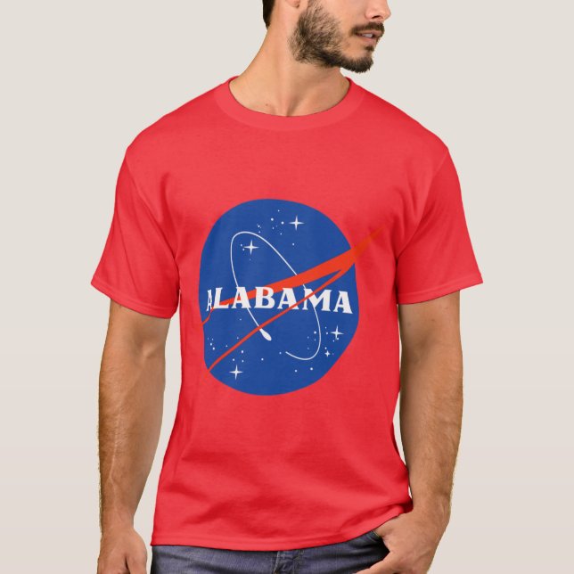 Alabama Astronaut T-Shirt (Front)