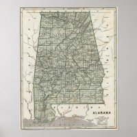Alabama Atlas Map
