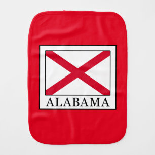 Alabama Baby Burp Cloth
