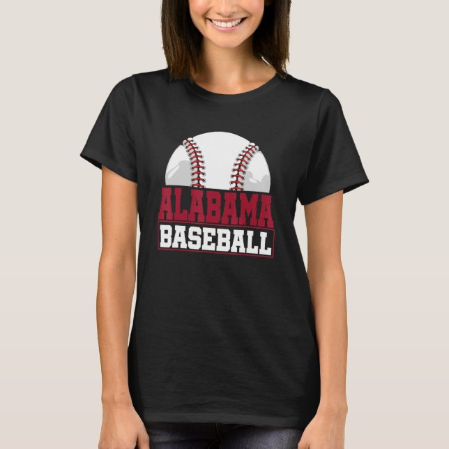 Alabama Baseball T-Shirt (Front)