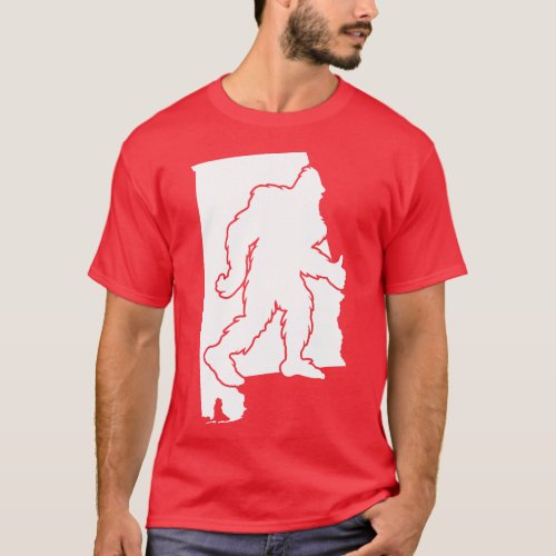 Alabama Bigfoot T_Shirt