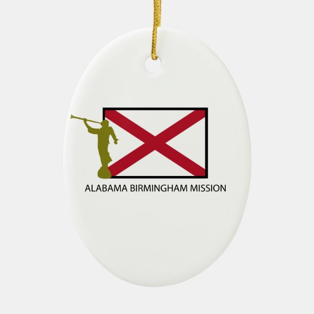 ALABAMA BIRMINGHAM MISSION LDS CTR CERAMIC ORNAMENT (Front)