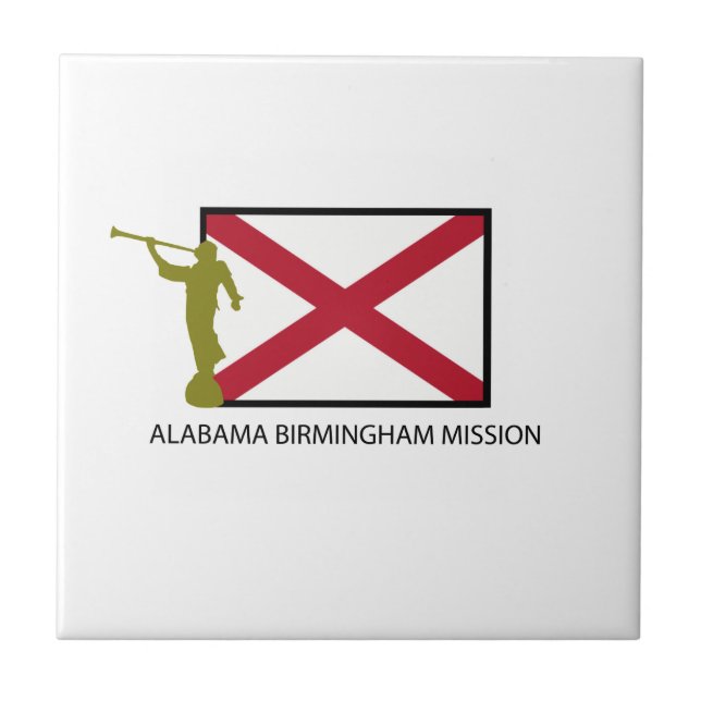 ALABAMA BIRMINGHAM MISSION LDS CTR CERAMIC TILE (Front)