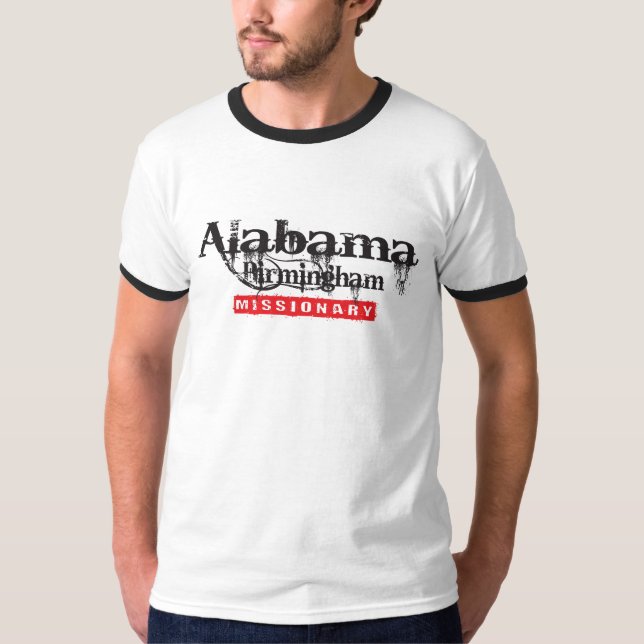 Alabama Birmingham Missionary Tshirt (Front)