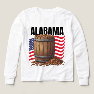Alabama Boys Bella+Canvas Long Sleeve Tri-Blend Shirts