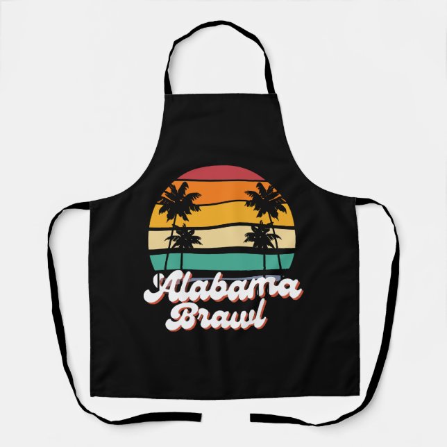 Alabama Brawl  Apron (Front)