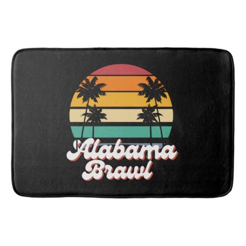 Alabama Brawl  Bath Mat