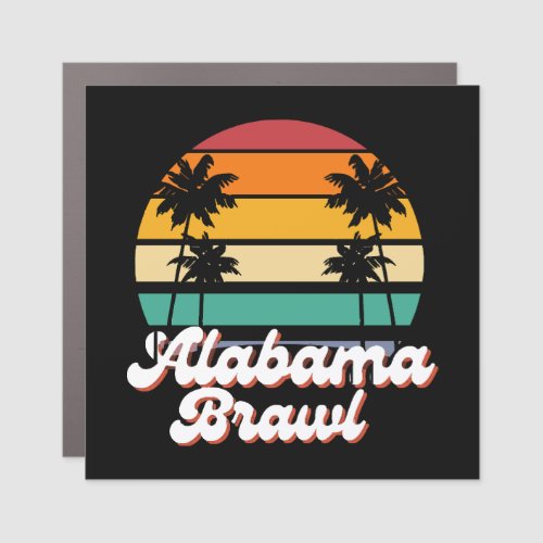 Alabama Brawl  Car Magnet