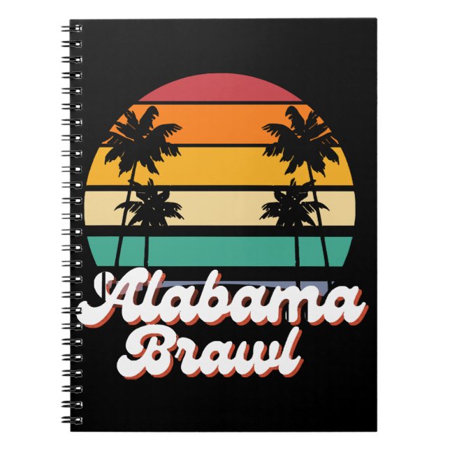 Alabama Brawl  Notebook (Front)