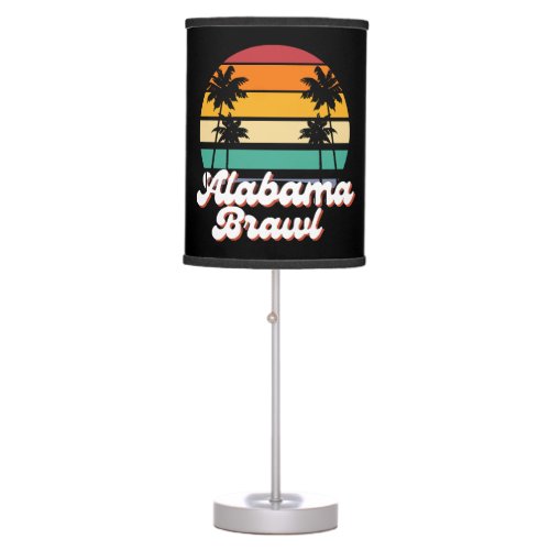 Alabama Brawl  Table Lamp