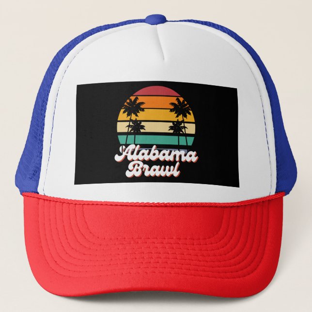 Alabama Brawl  Trucker Hat (Front)