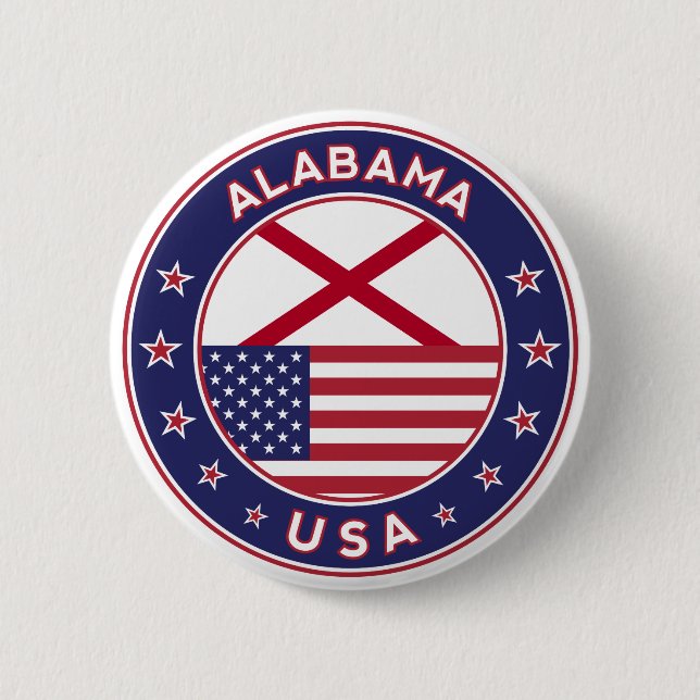 Alabama Button (Front)