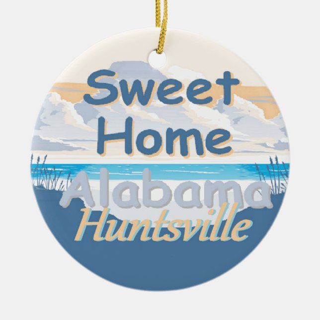 ALABAMA CERAMIC ORNAMENT (Front)